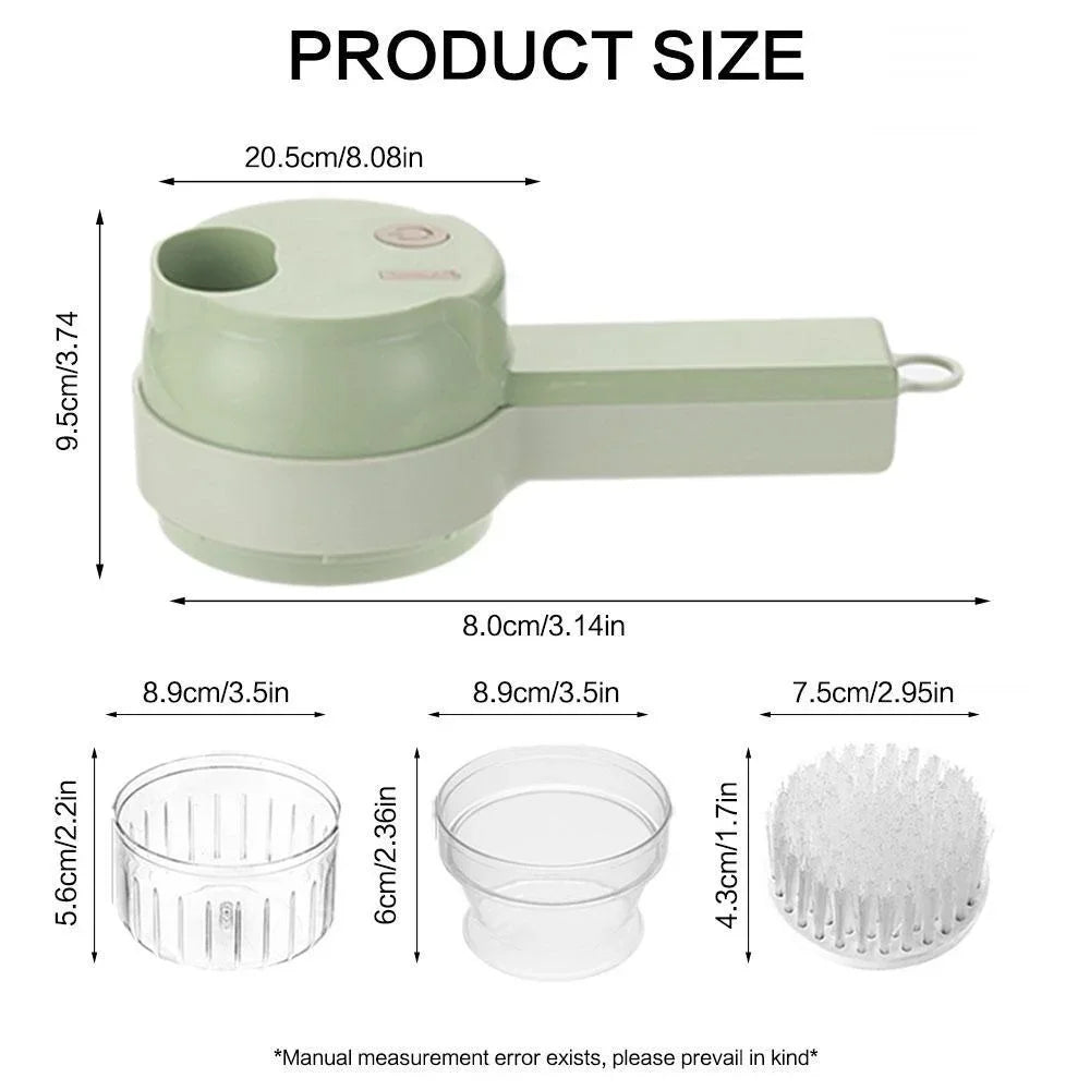 4 in 1 Wireless Electric Food Chopper