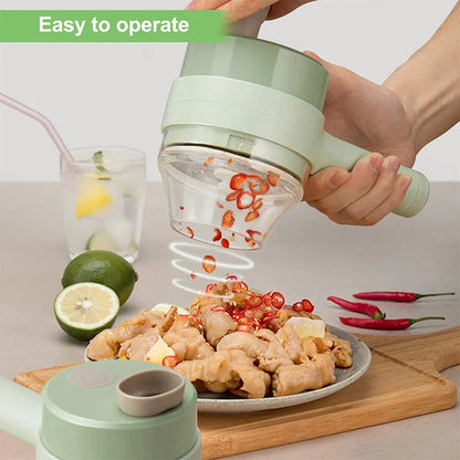 4 in 1 Wireless Electric Food Chopper