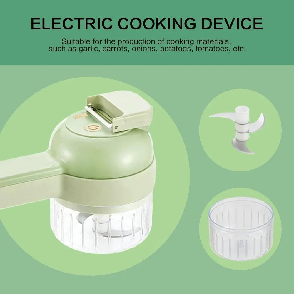 4 in 1 Wireless Electric Food Chopper